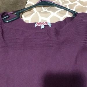 Plum colored blouse